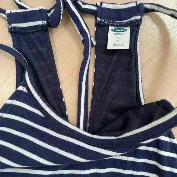 Lot Of 3 Womens Summer Dresses Size Small Old Navy: Maxi Stripe/White/Denim - Picture 2 of 15